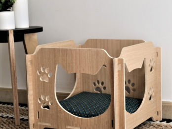 Niche pour chat « Zkube »