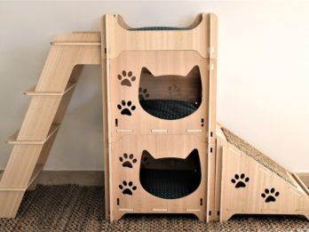 Arbre à chat modulable « Chamy »