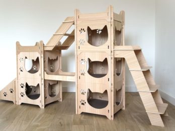 Arbre à chat en bois « Charm »