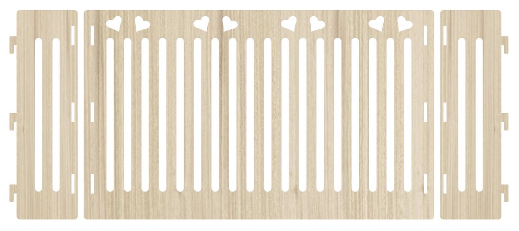 Kit de transformation pour parcs a chaton Praline Coté KUBE -vue ensemble