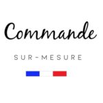 Commande sur mesure - Côté KUBE artisanat français