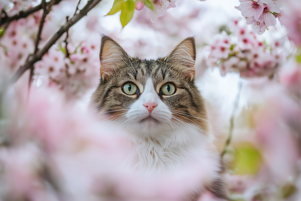 Chat-printemps