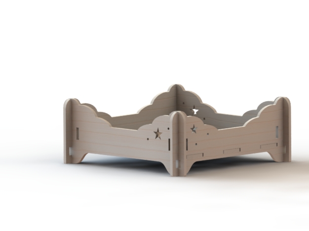 Panier Nuage de Côté KUBE