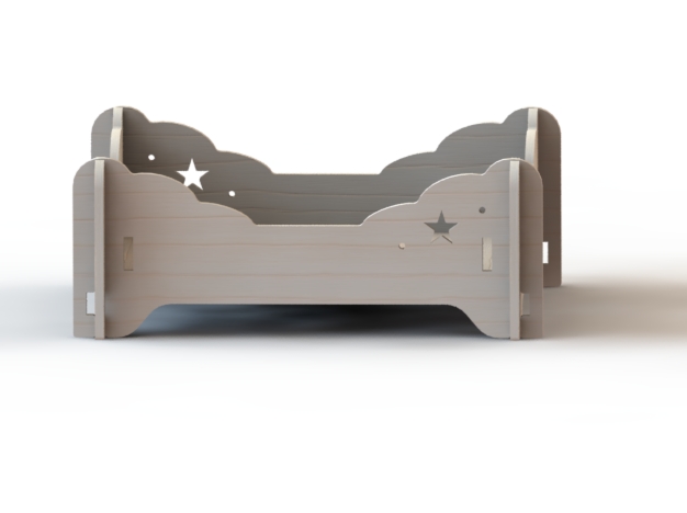 Panier pour chat "Nuage" de Côté KUBE