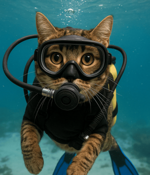 Chat plongeur AI